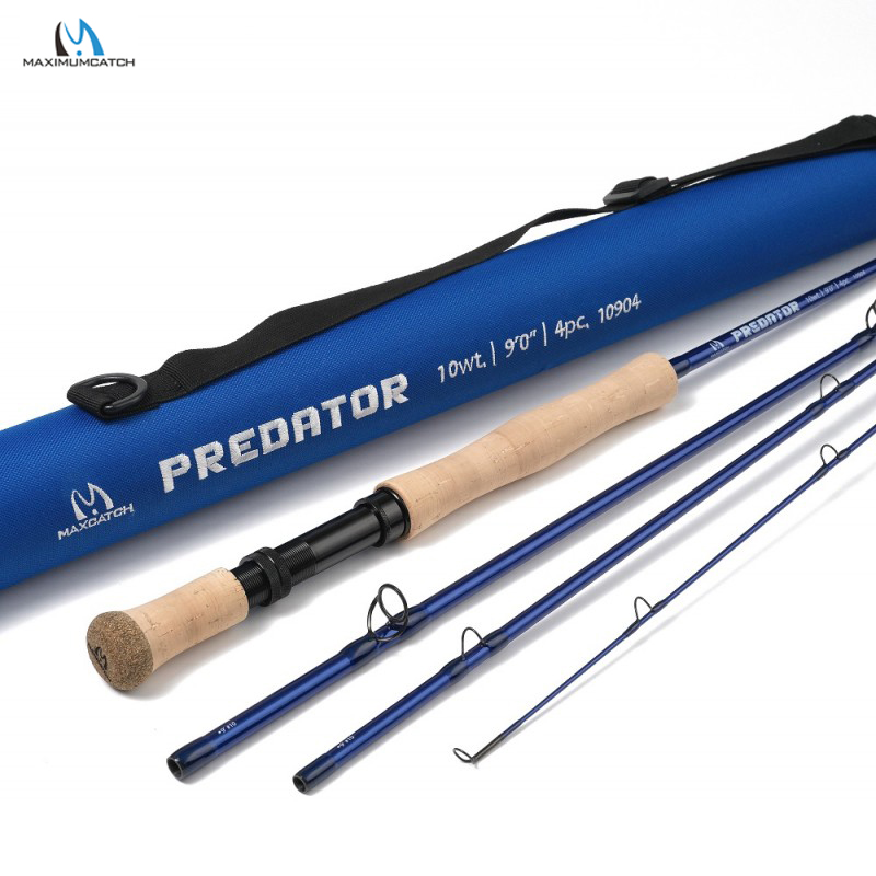 Fishing Boat Trailer - MAXIMUMCATCH 9ft 8-12WT Predator Zoutwater Vlieghengel