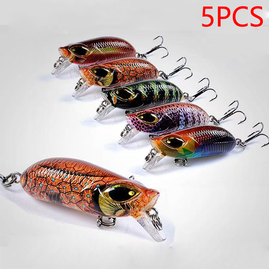 5PCS Drijvende Kunstaas Wobble - Fishing Boat Trailer recensie en prijs