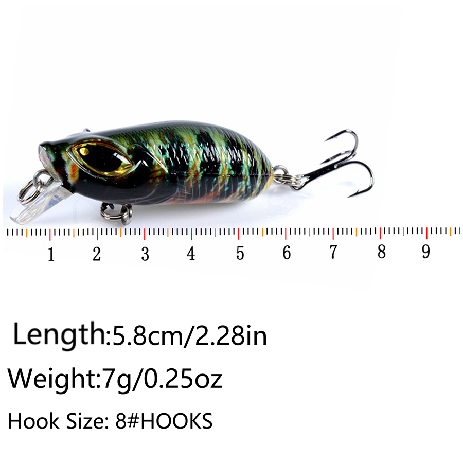 5PCS Drijvende Kunstaas Wobble - Fishing Boat Trailer recensie en prijs